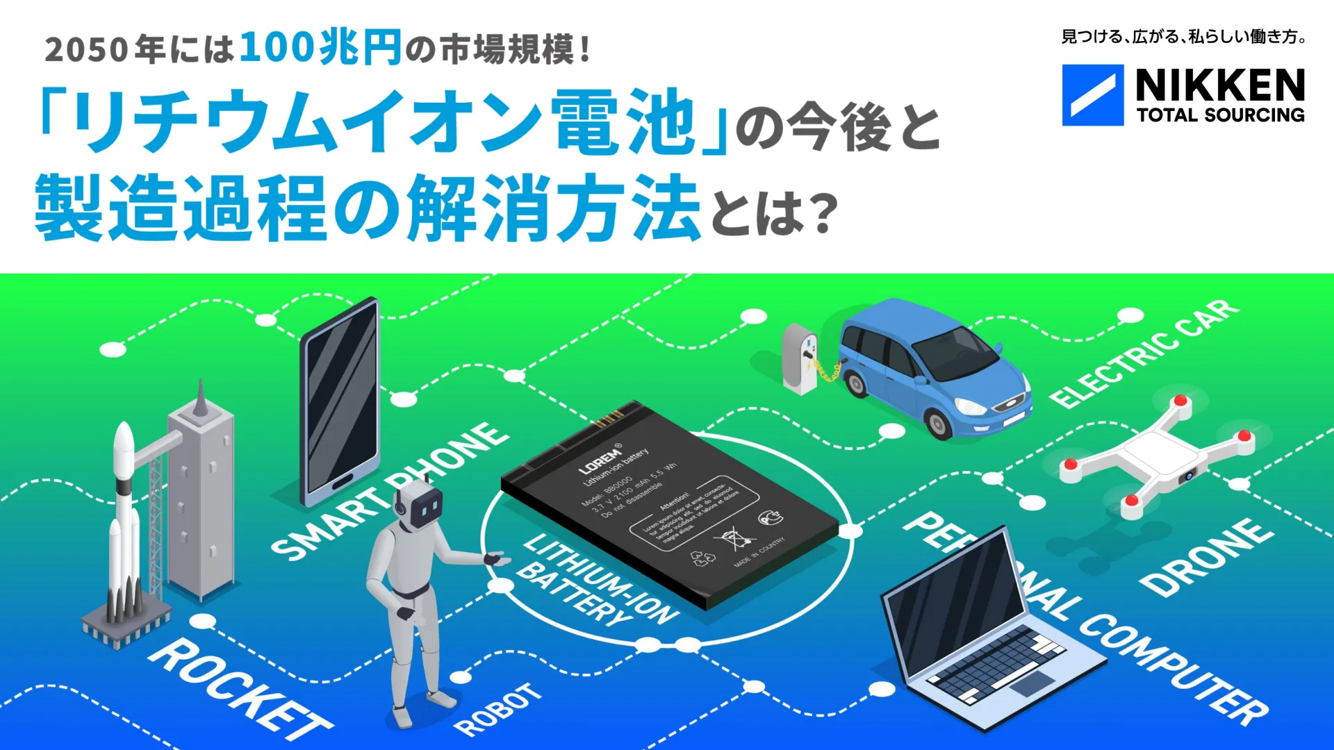 WP03_「リチウムイオン電池」の今後と製造過程の解消方法とは?