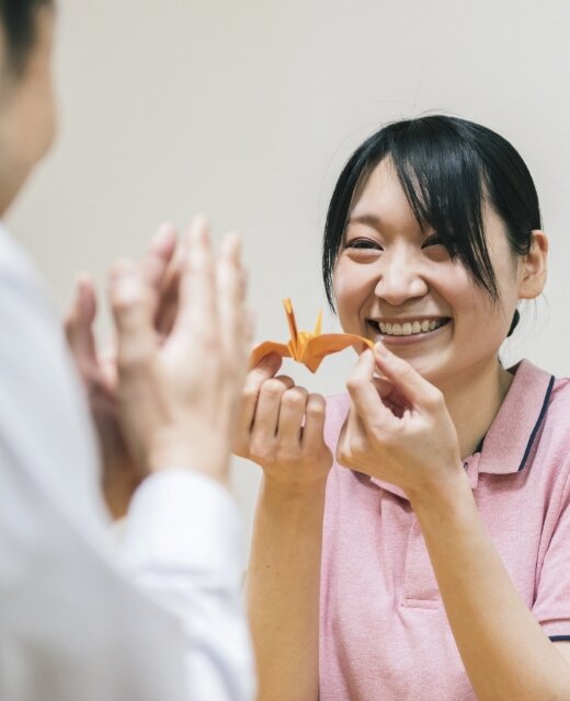 ゆっくり話し共感を示すことが大事